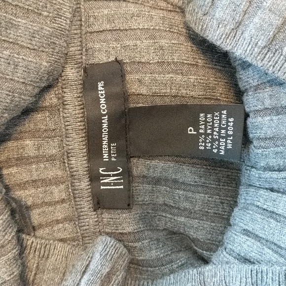INC International Concepts Sweaters Macysinc Brand Heather Grey